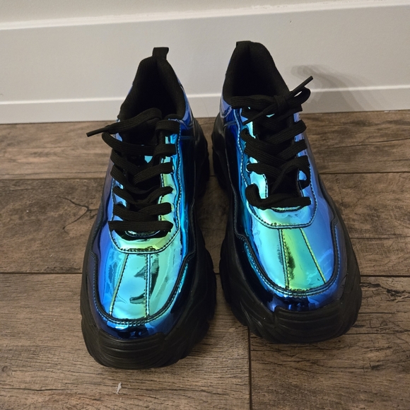 Niluber Chunky Womens Sneakers Size 10 - Picture 3 of 9